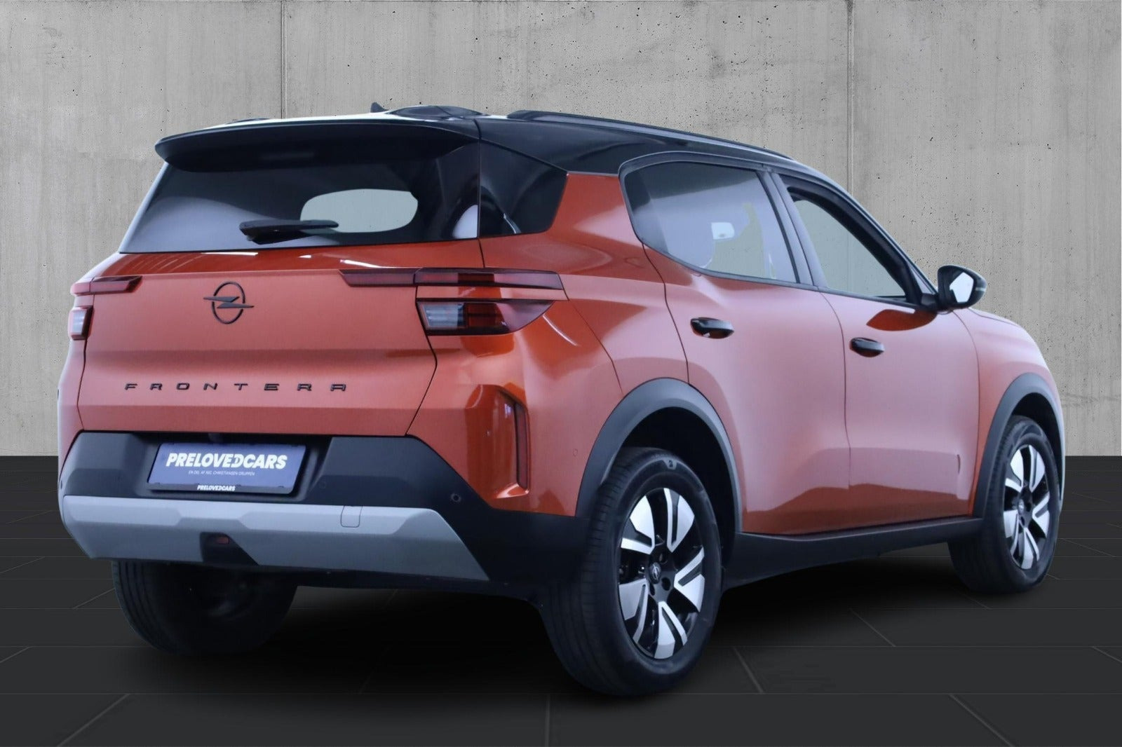 Orange Opel Frontera fra 2025