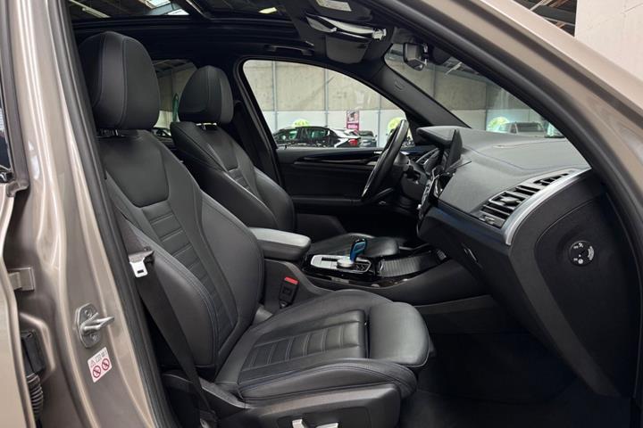 Orange BMW iX3 fra 2022