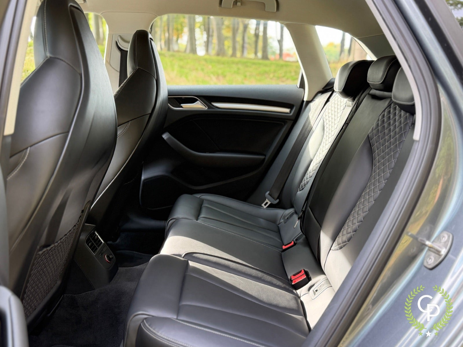 Grå Audi S3 fra 2013