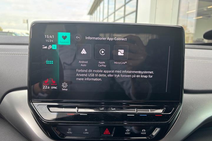 Hvid VW ID.4 fra 2023