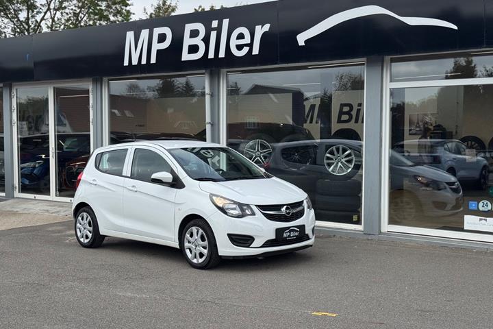 Hvid Opel Karl fra 2017