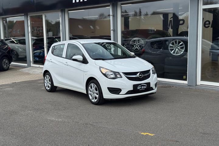 Hvid Opel Karl fra 2017