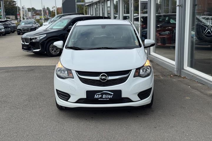 Hvid Opel Karl fra 2017