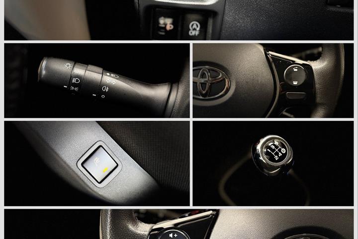 Hvid Toyota Aygo fra 2019
