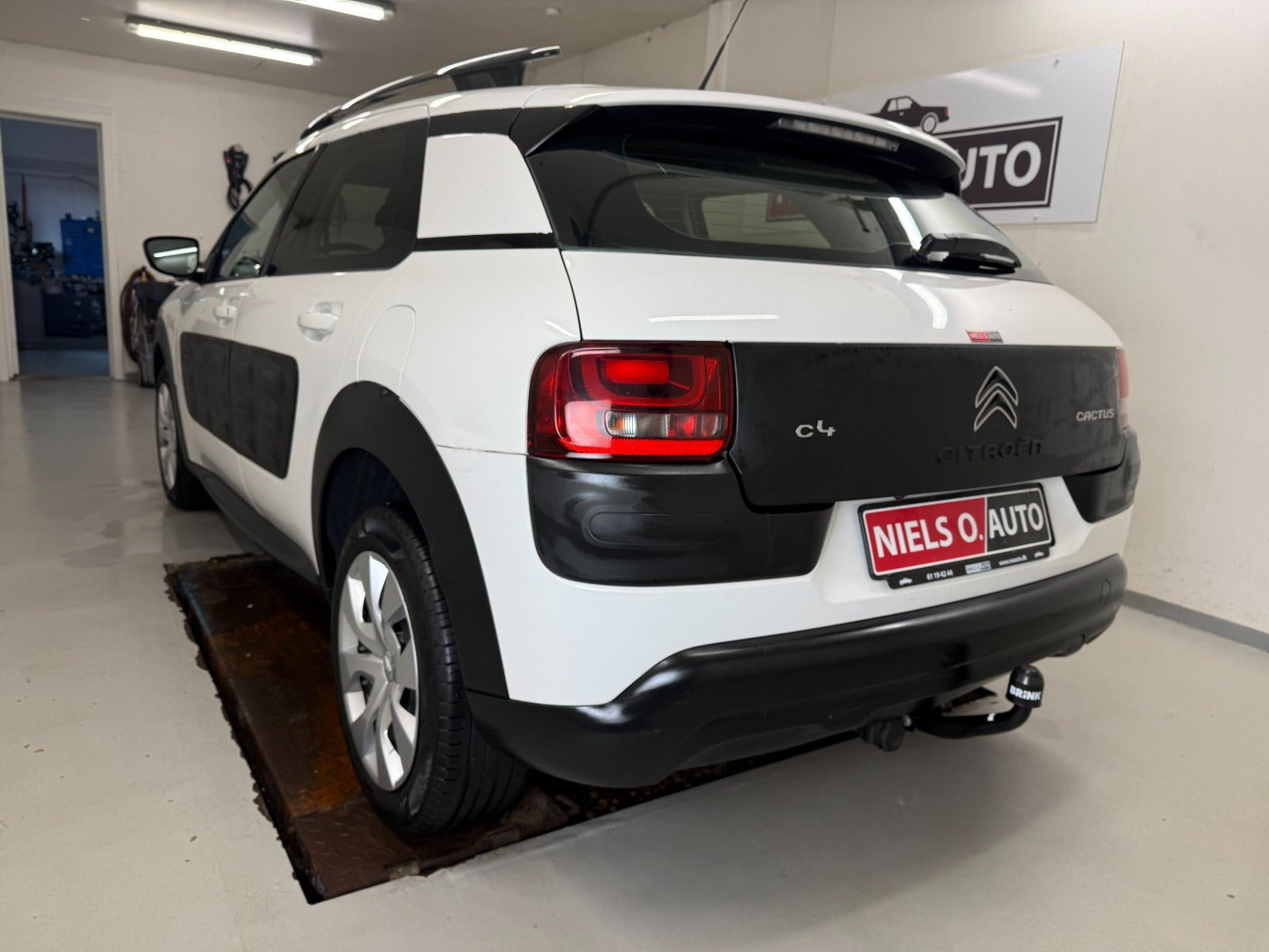 Hvid Citroën C4 Cactus fra 2015
