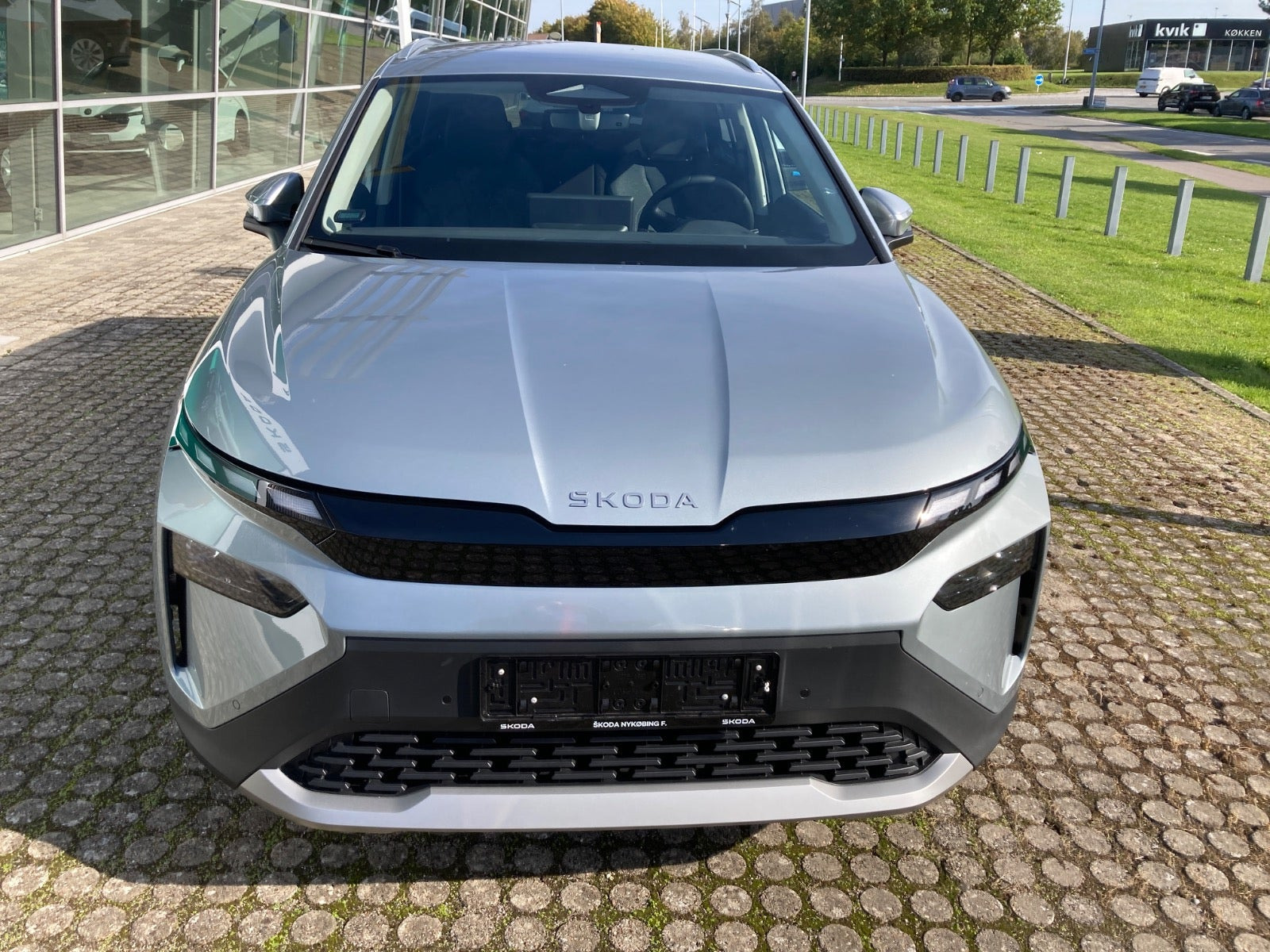 Grå Skoda Elroq fra 2027