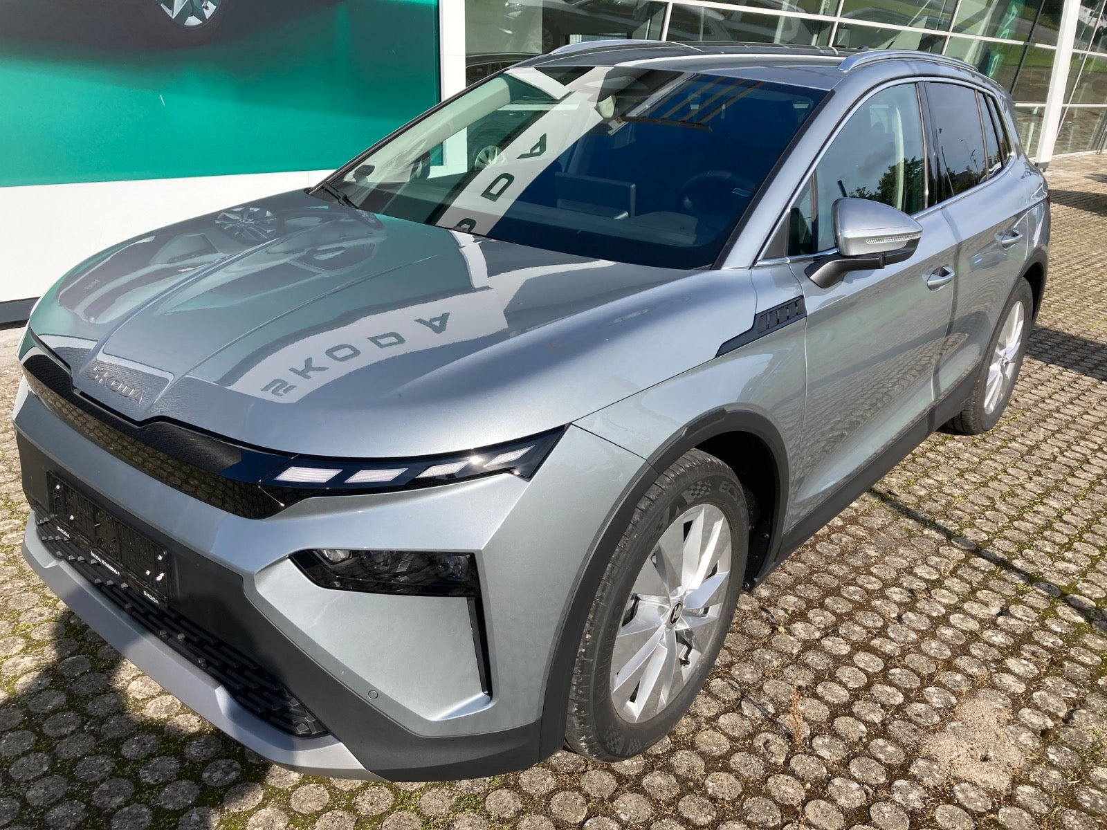 Grå Skoda Elroq fra 2027