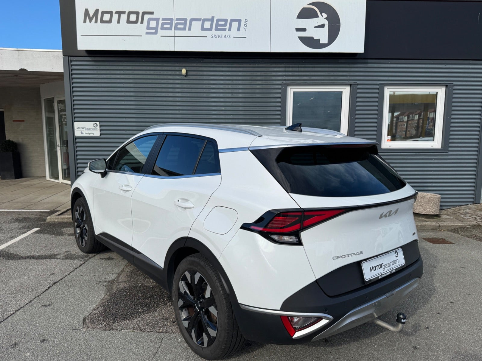 Hvid Kia Sportage fra 2022