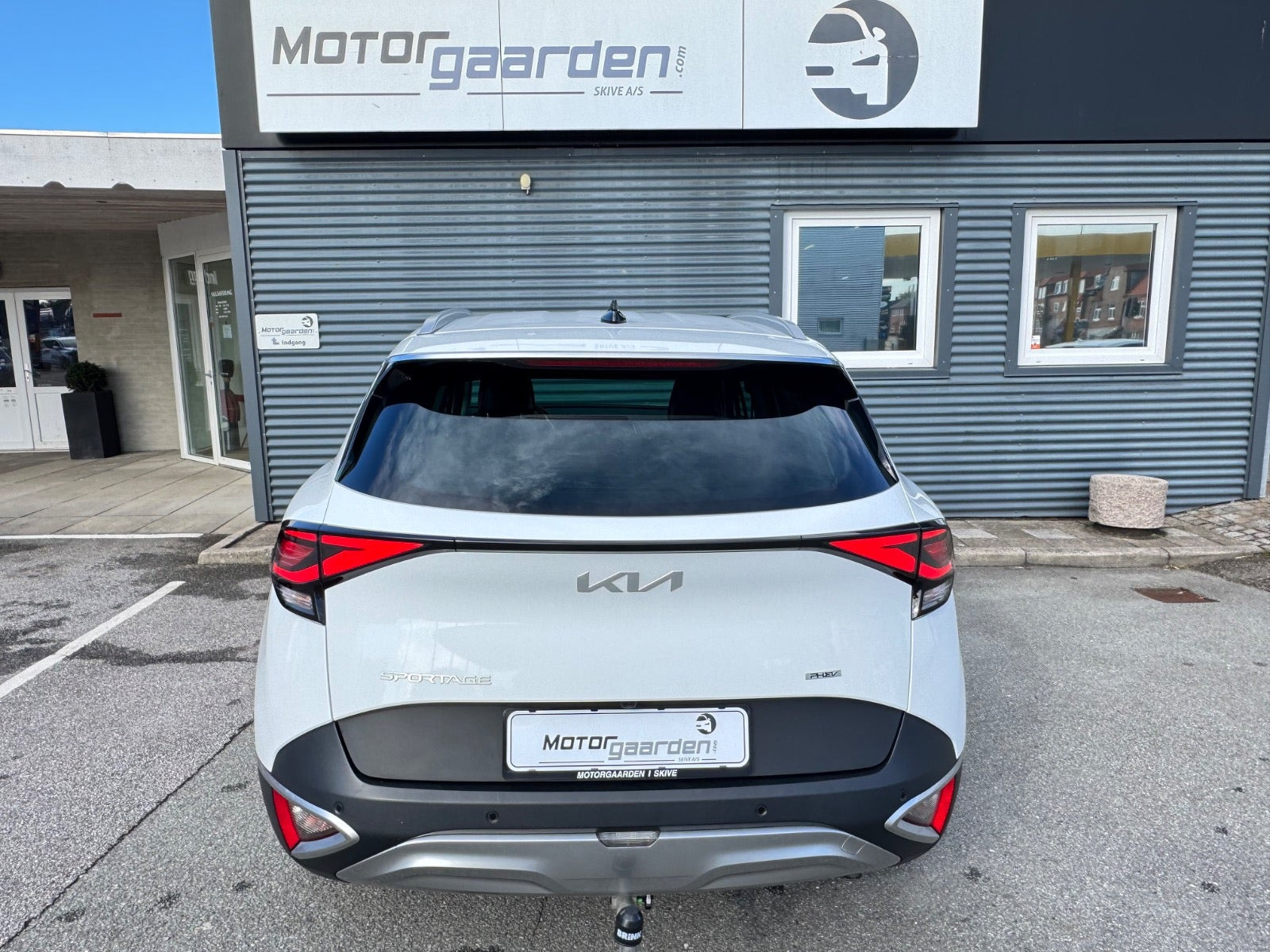Hvid Kia Sportage fra 2022