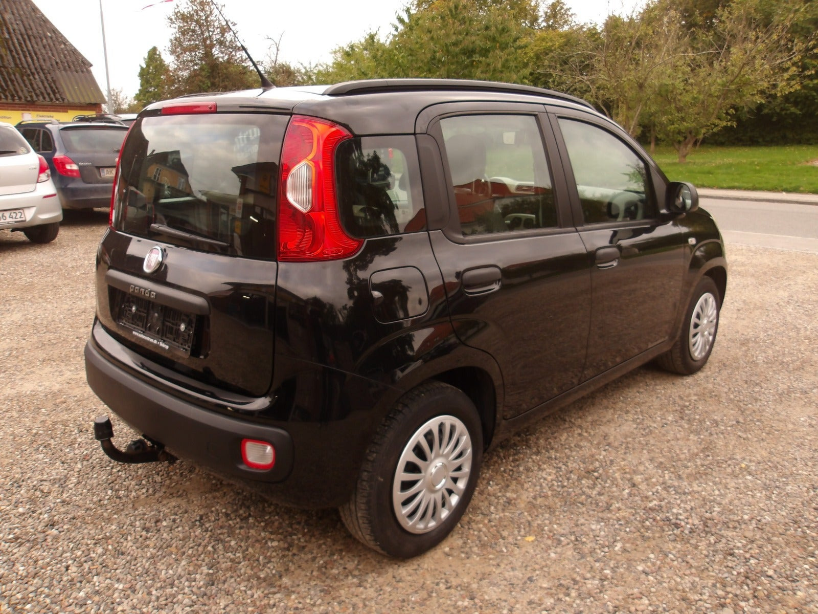 Sort Fiat Panda fra 2012