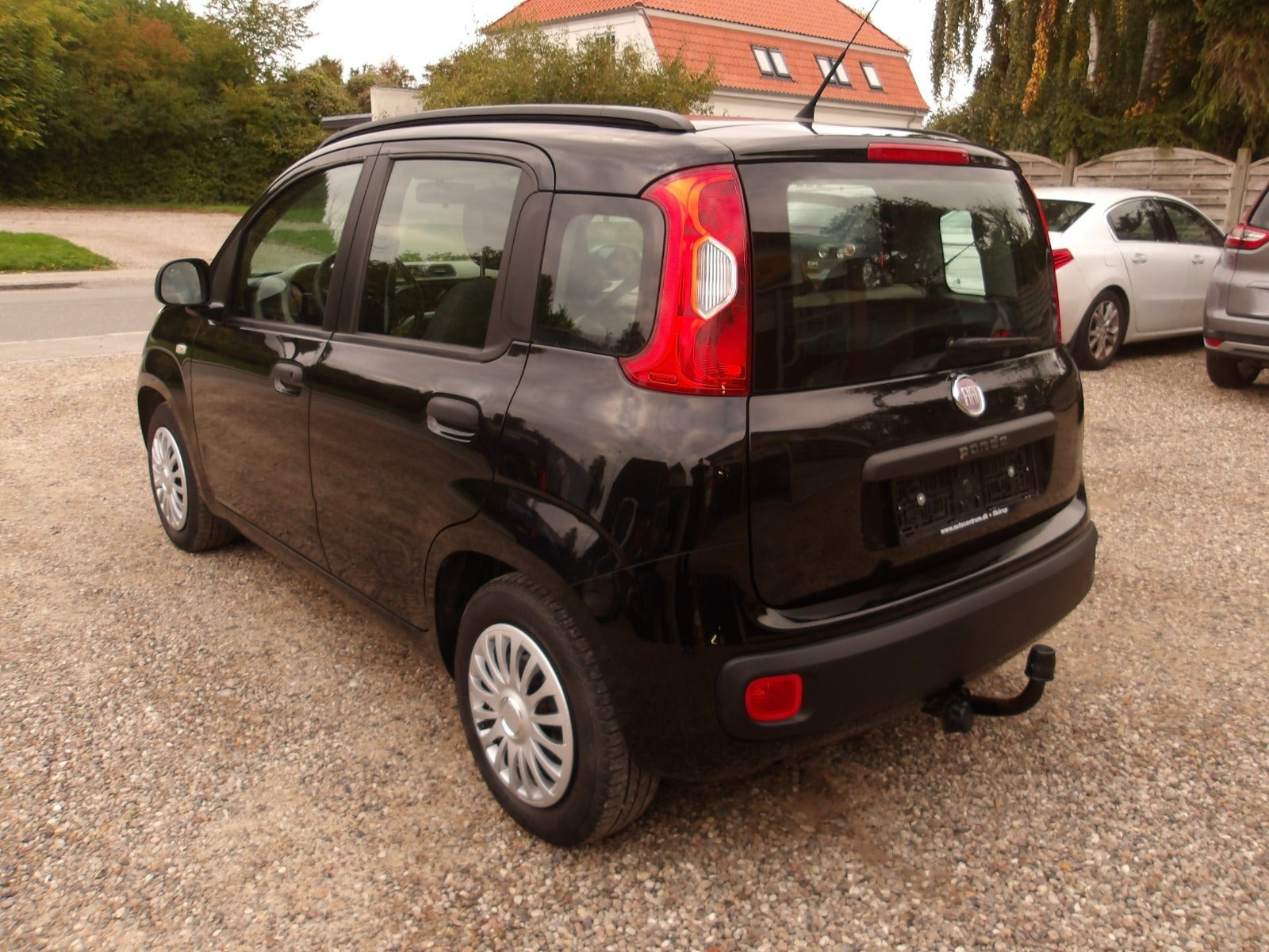 Sort Fiat Panda fra 2012