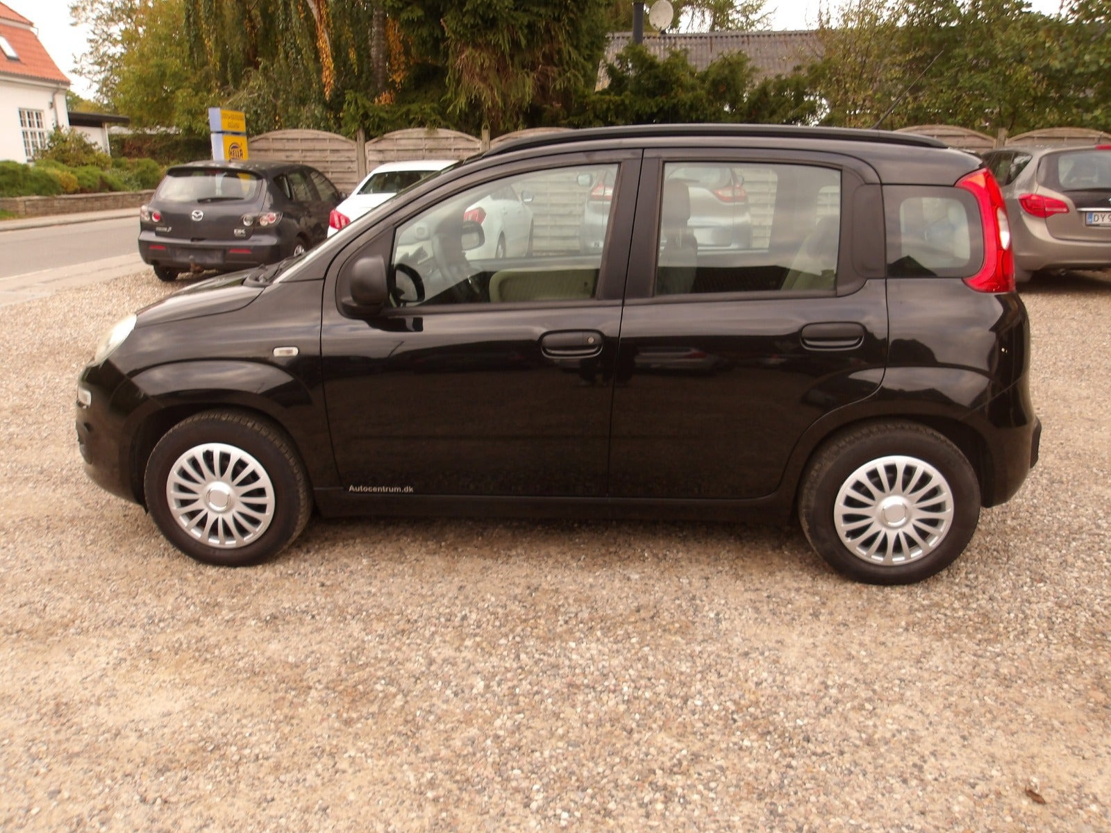 Sort Fiat Panda fra 2012