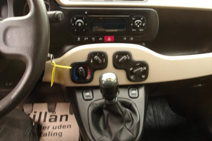 Sort Fiat Panda fra 2012
