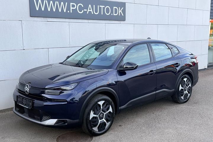 Blå Citroën ë-C4 X fra 2025