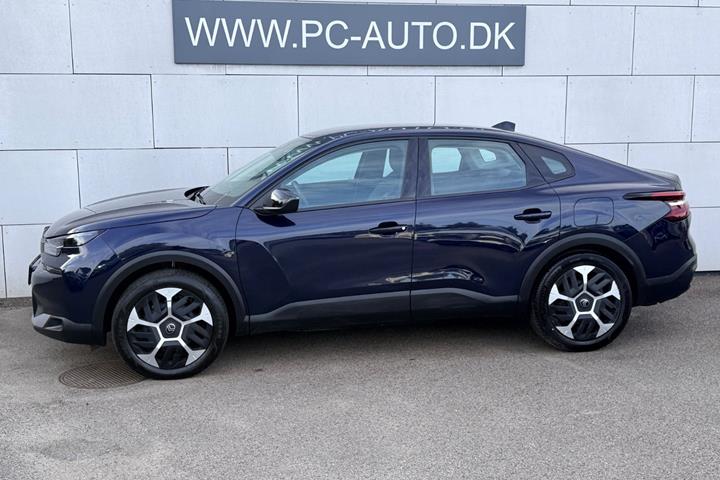 Blå Citroën ë-C4 X fra 2025