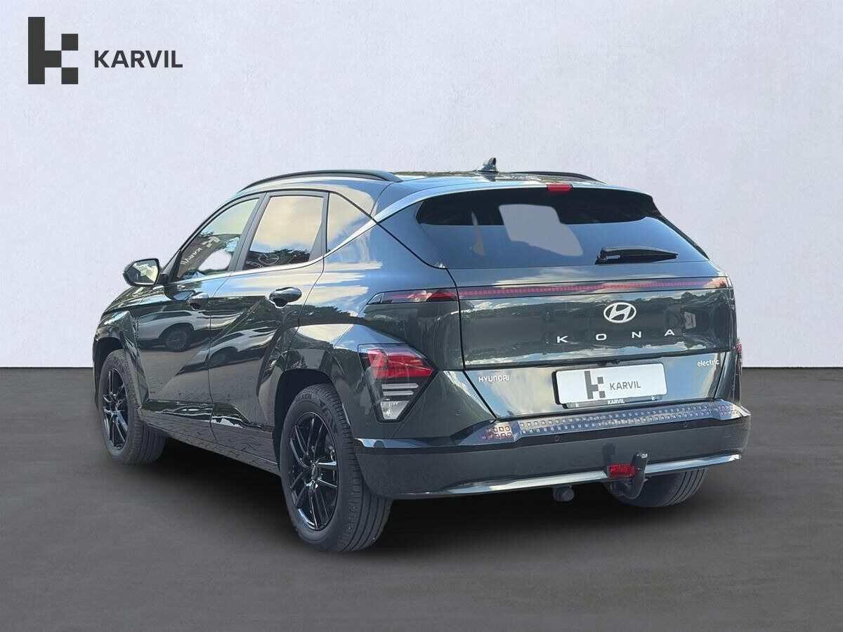 Grøn Hyundai Kona fra 2025