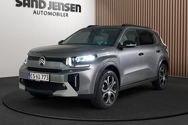 Grå Citroën e-C3 Aircross fra 2026 set udefra