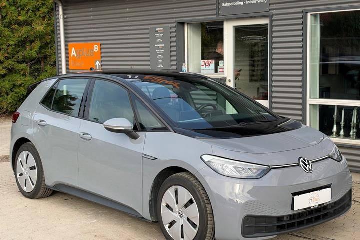 Grå VW ID.3 fra 2023