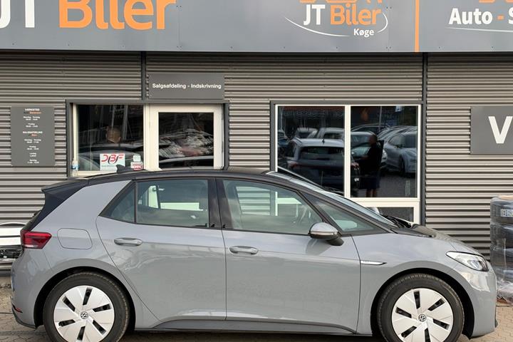 Grå VW ID.3 fra 2023