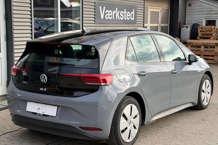 Grå VW ID.3 fra 2023