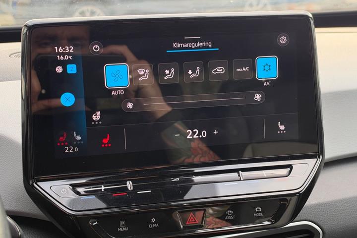 Grå VW ID.3 fra 2023