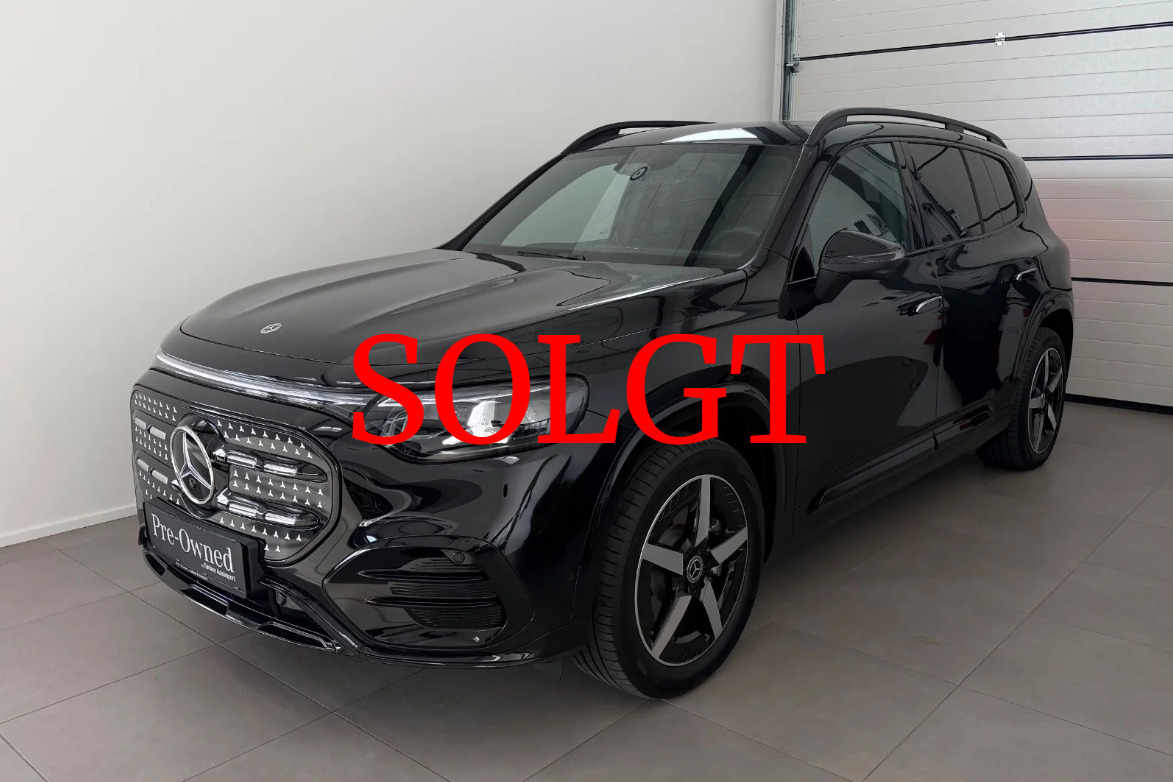 Sort Mercedes GLB250+ fra 2026