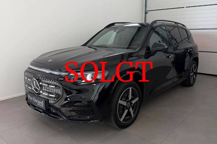 Sort Mercedes GLB250+ fra 2026