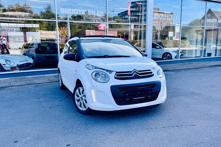 Hvid Citroën C1 fra 2018 set udefra