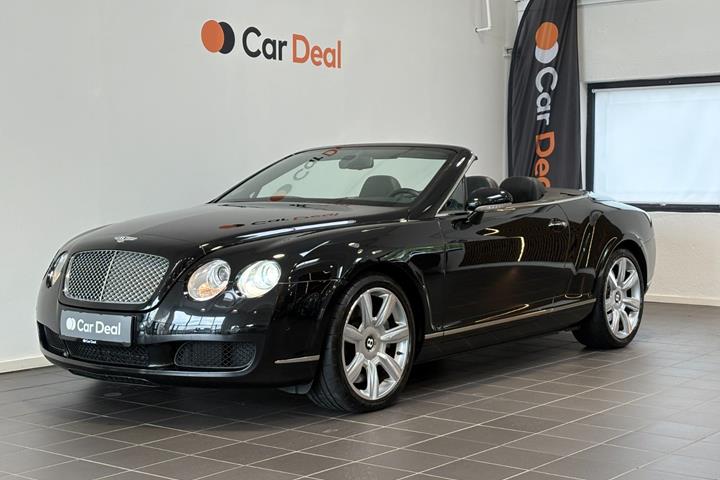 Sort Bentley Continental GTC fra 2007