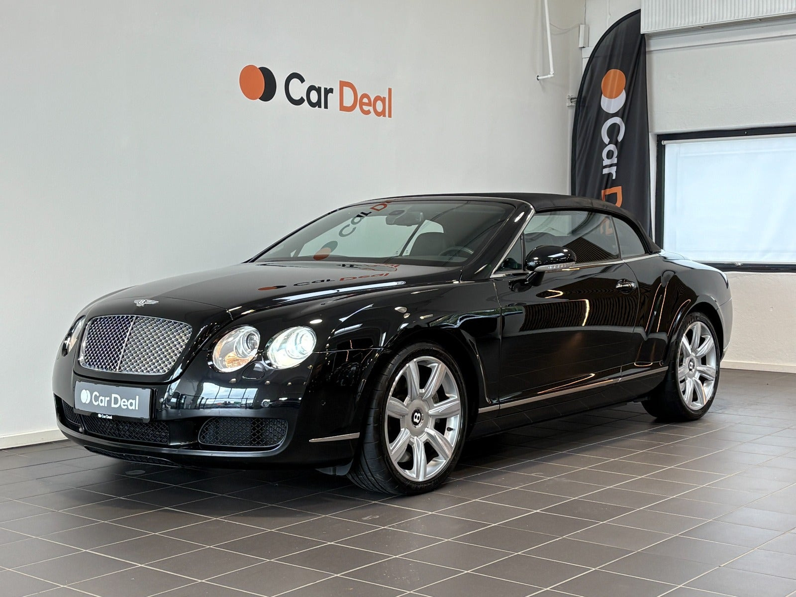 Sort Bentley Continental GTC fra 2007