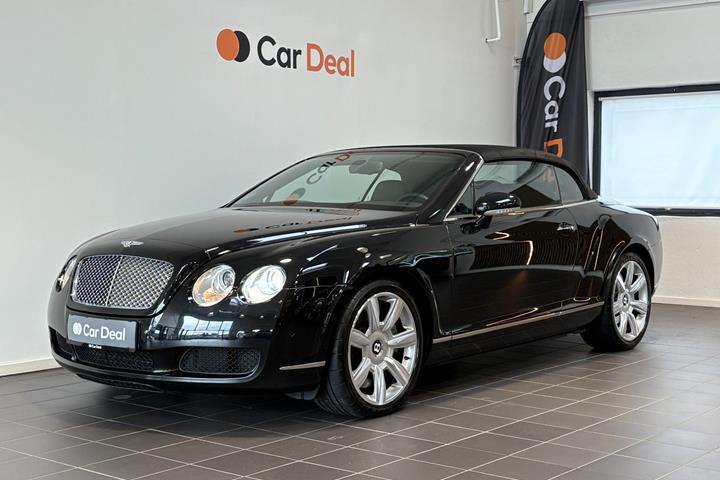 Sort Bentley Continental GTC fra 2007