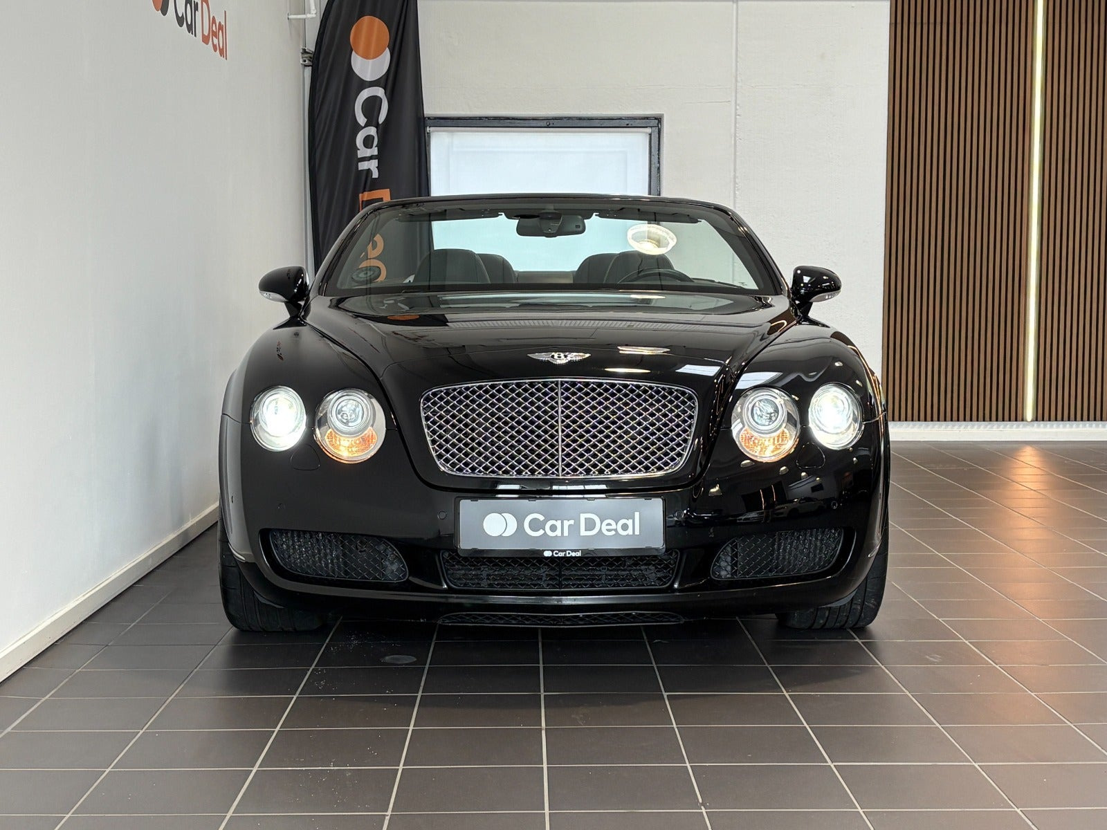 Sort Bentley Continental GTC fra 2007