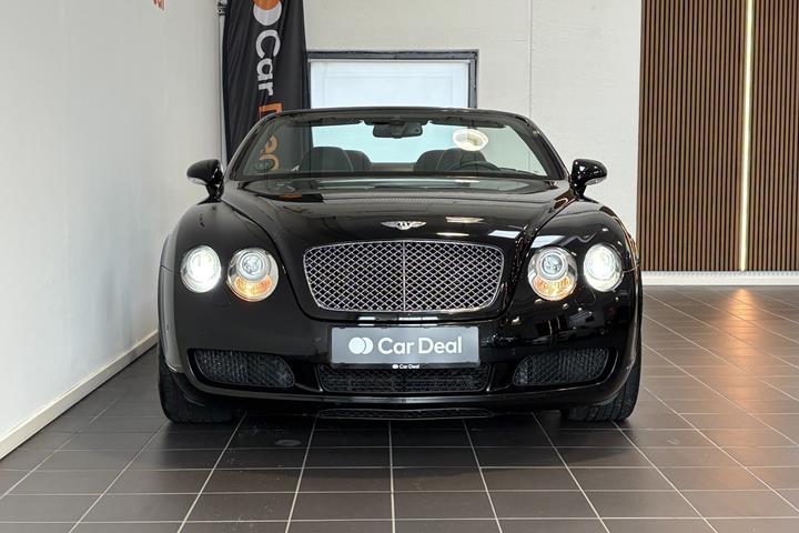 Sort Bentley Continental GTC fra 2007