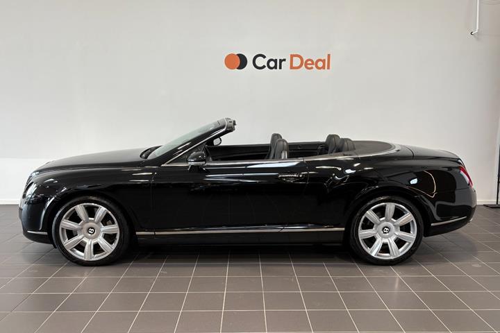 Sort Bentley Continental GTC fra 2007
