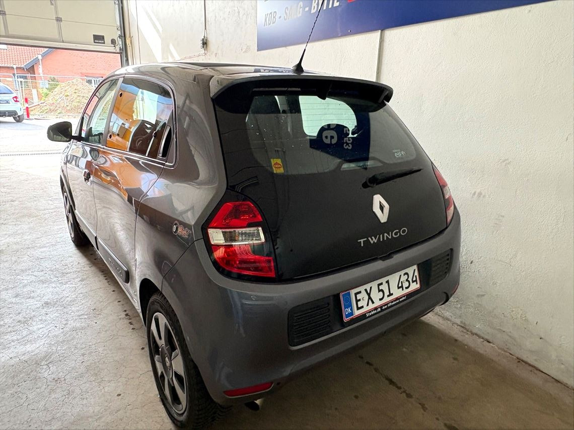 Grå Renault Twingo fra 2017