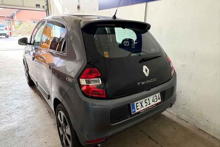 Grå Renault Twingo fra 2017
