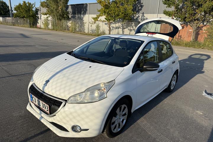 Hvid Peugeot 208 fra 2013