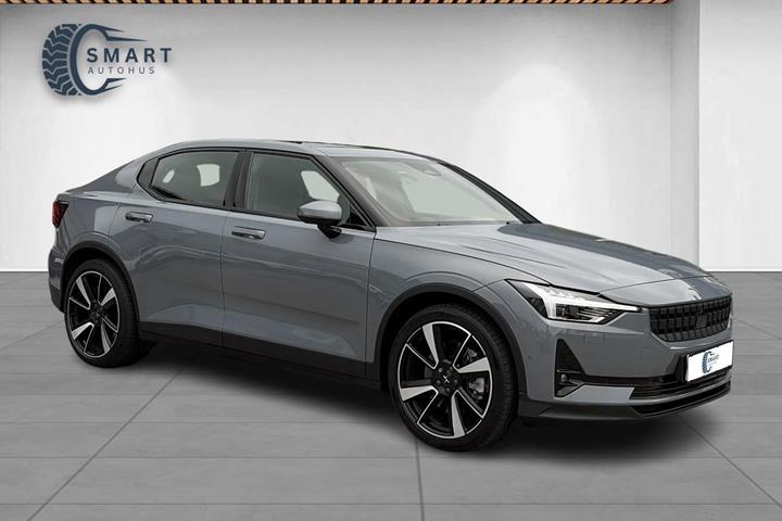 Blå Polestar 2 fra 2021