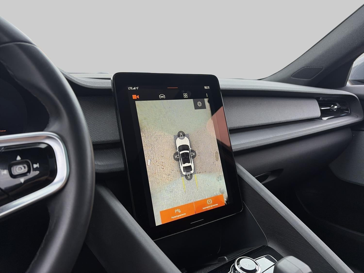 Blå Polestar 2 fra 2021