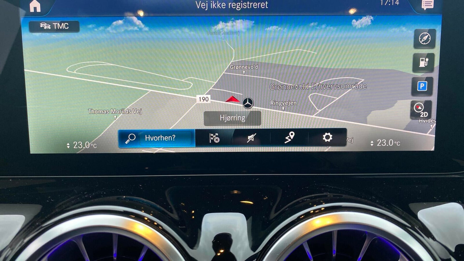 Sort Mercedes EQA250 fra 2021