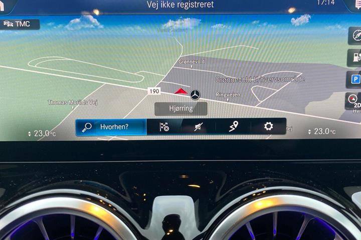 Sort Mercedes EQA250 fra 2021