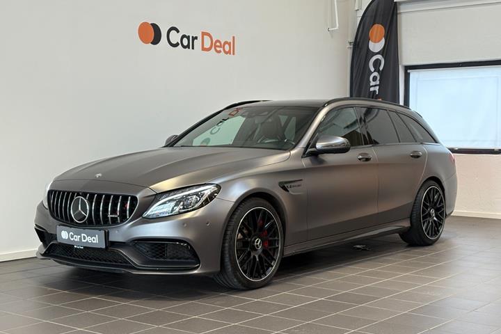 Sort Mercedes C63 fra 2016