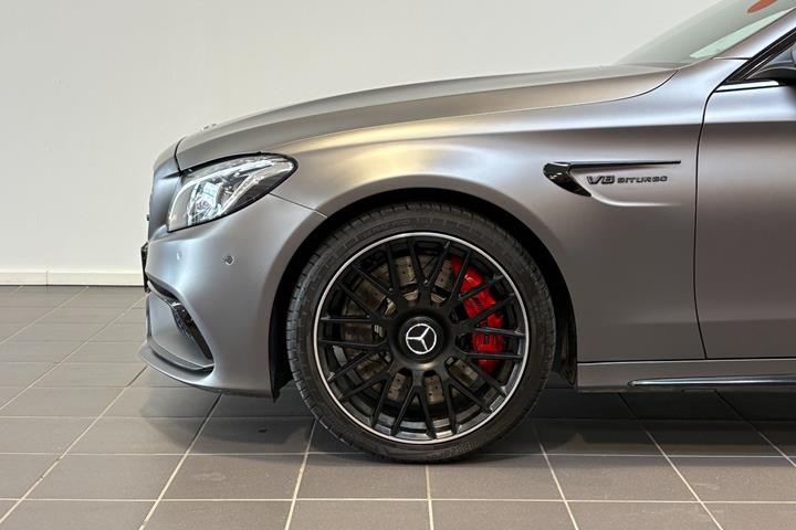Sort Mercedes C63 fra 2016