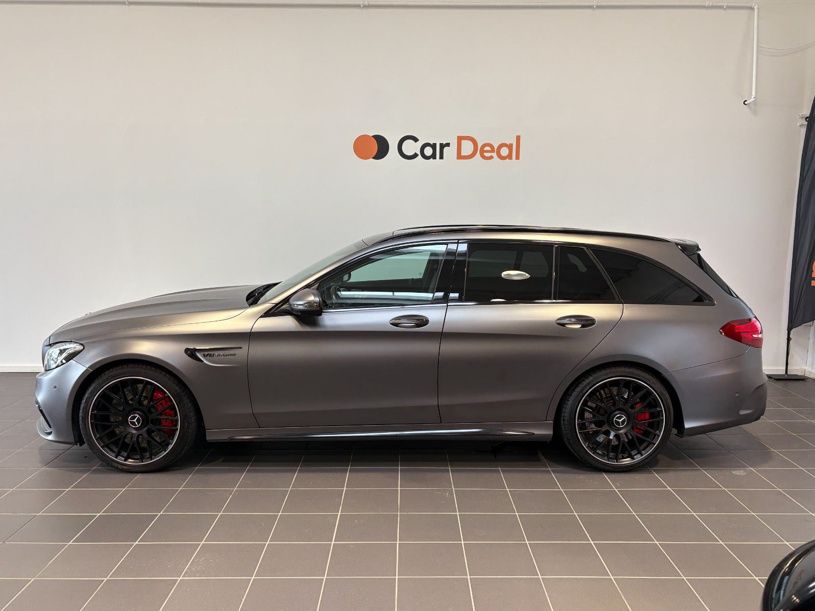 Sort Mercedes C63 fra 2016