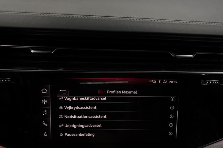 Sort Audi Q8 fra 2019