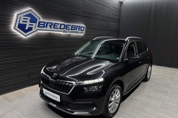 Sort Skoda Kamiq fra 2020