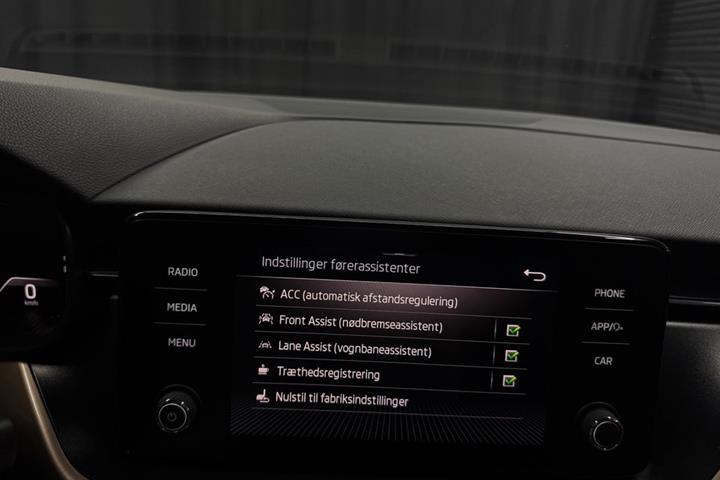 Sort Skoda Kamiq fra 2020