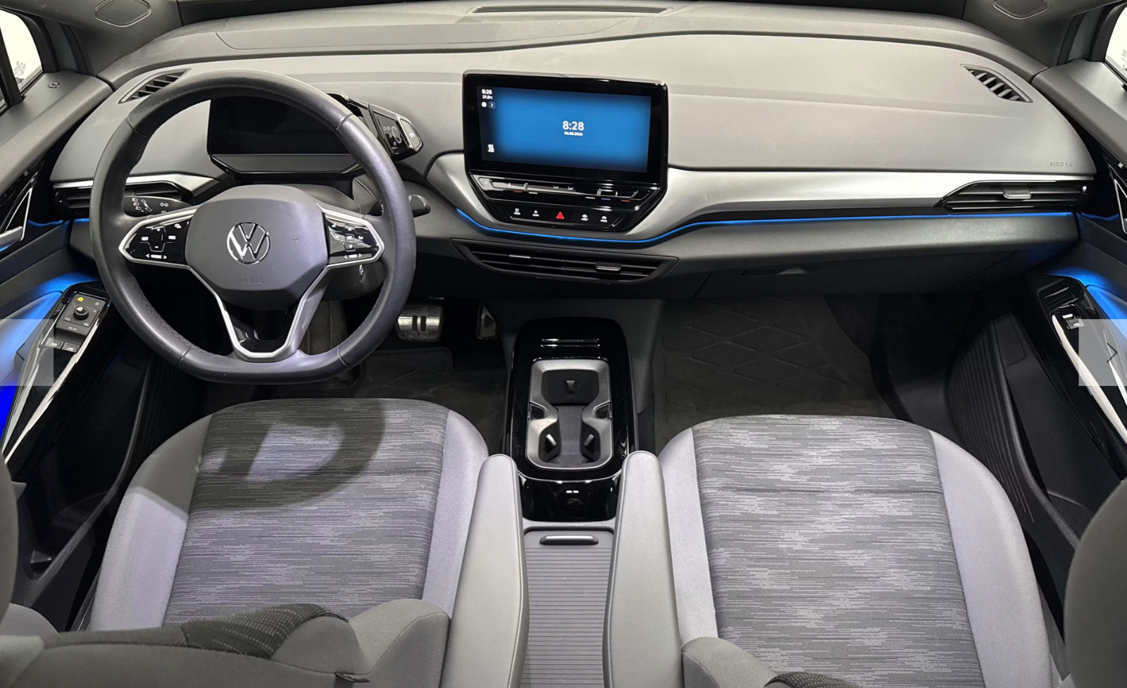 Grå VW ID.4 fra 2023