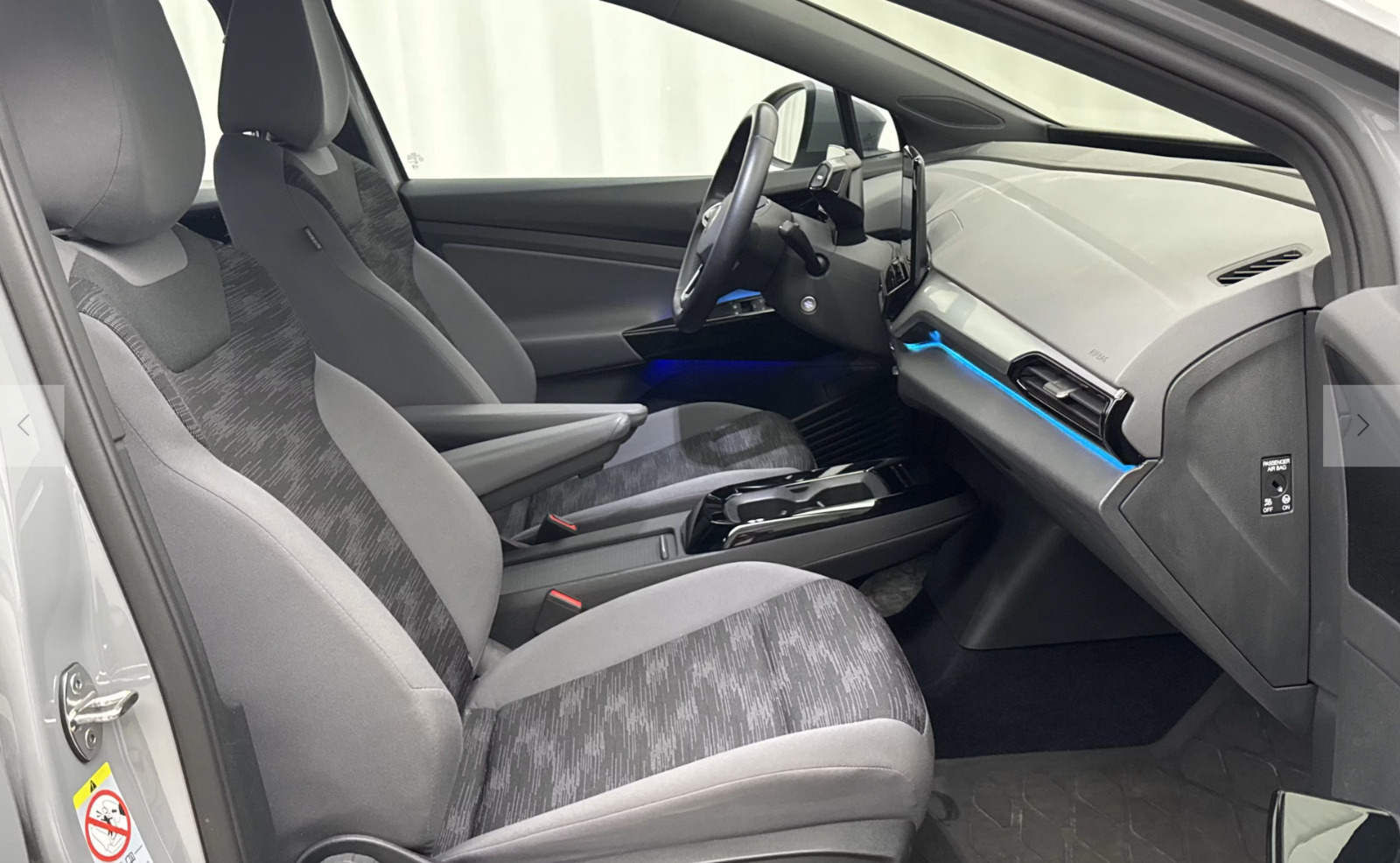Grå VW ID.4 fra 2023