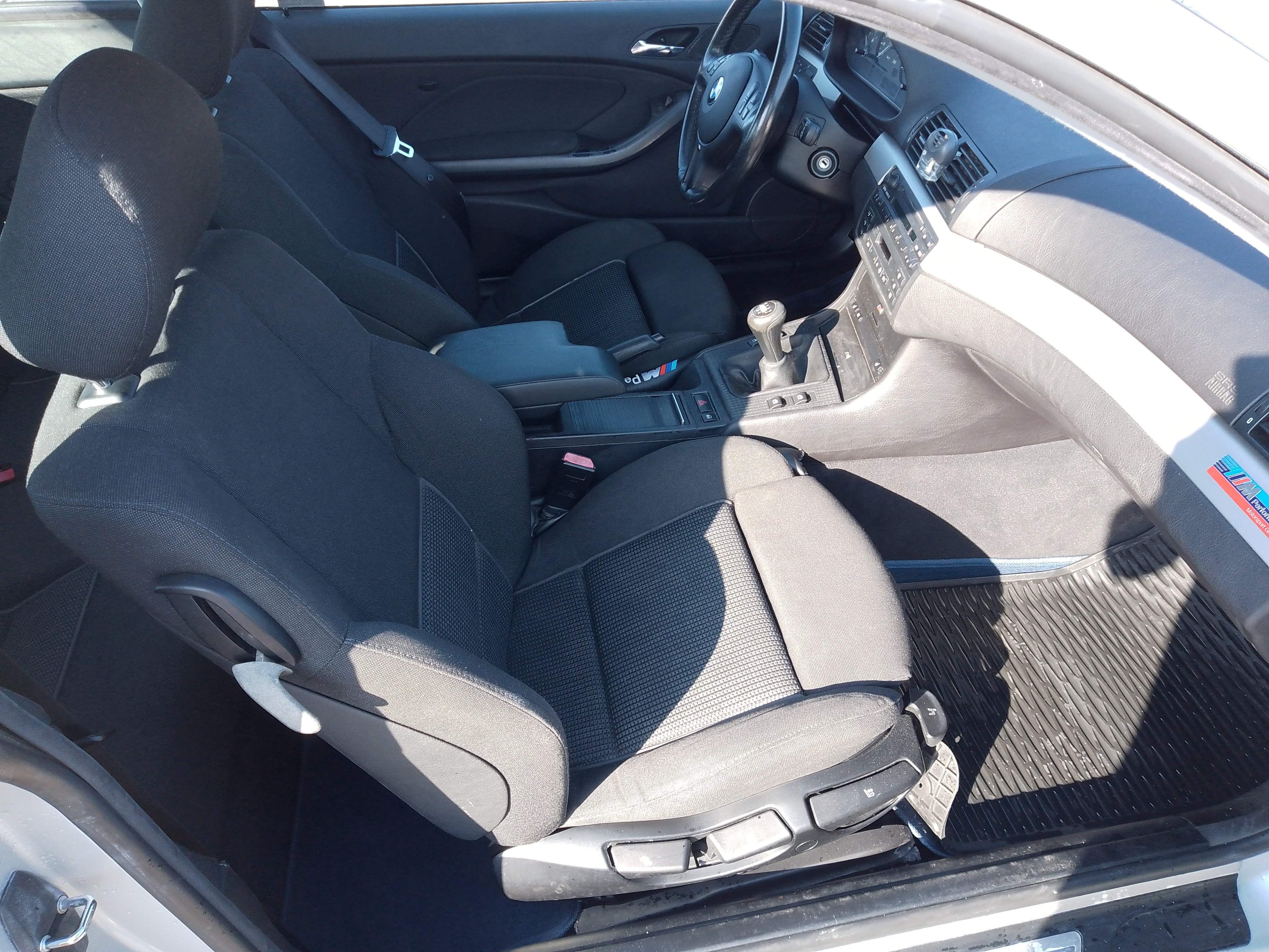 Grå BMW 320Ci fra 2002